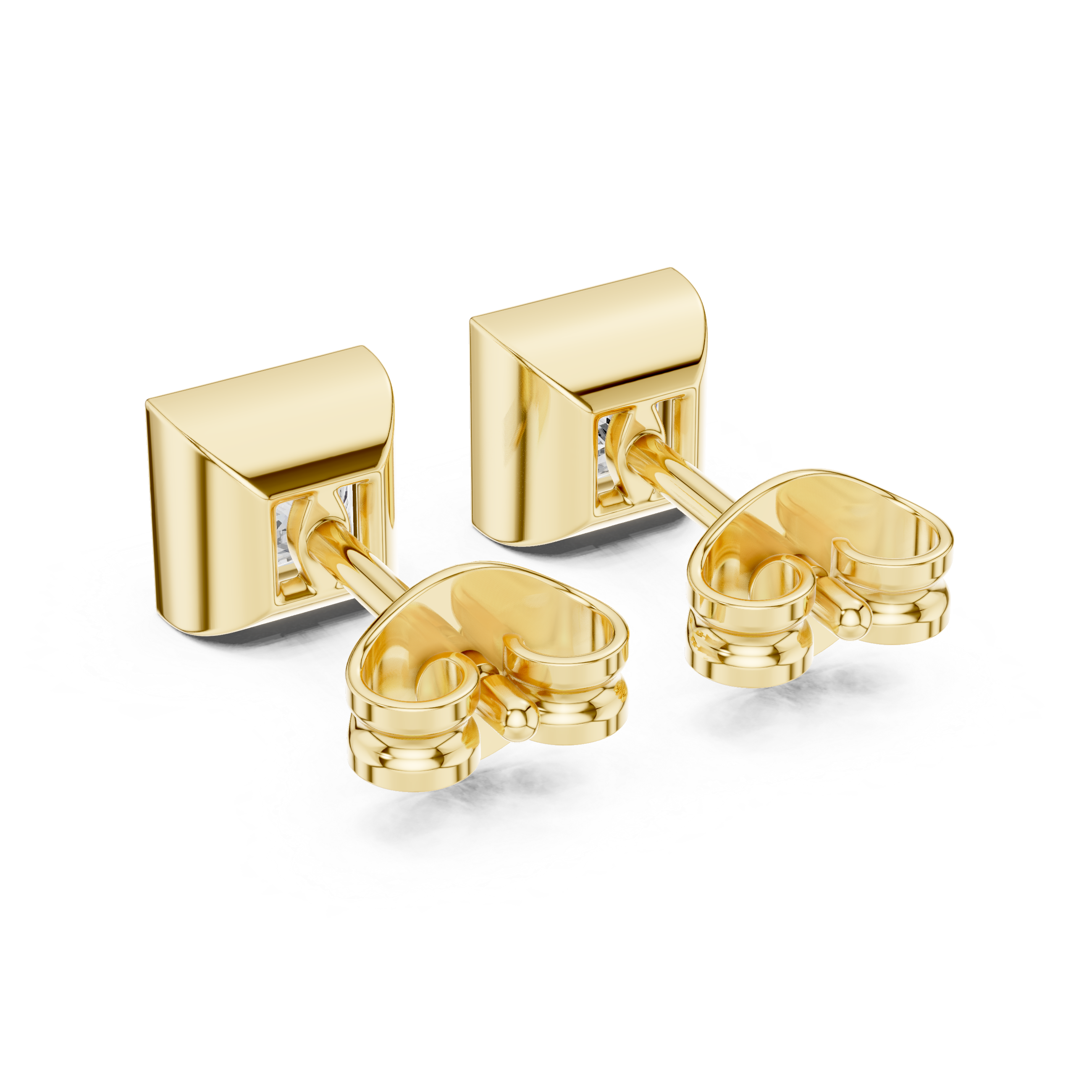Glamorizing Lab grown diamond Earrings pair