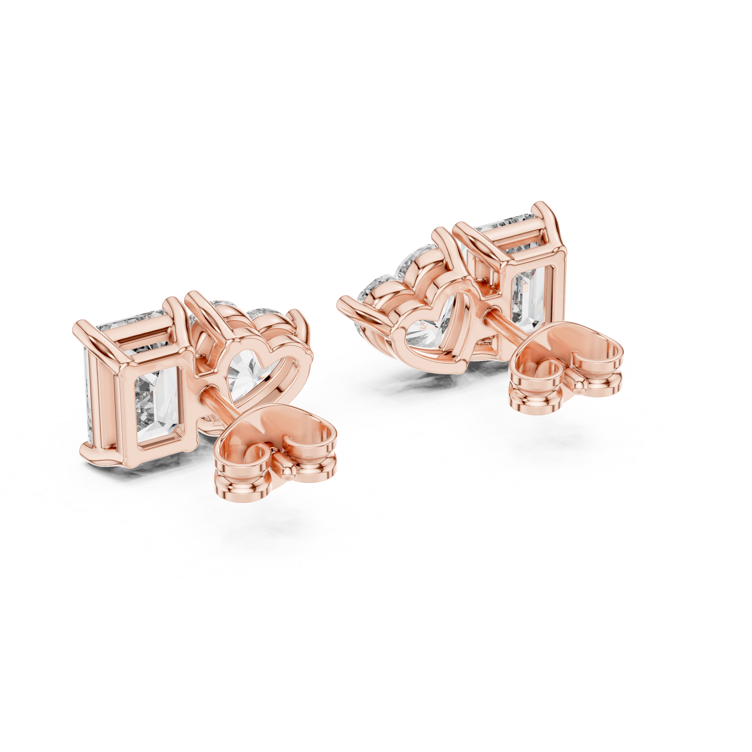 Shimmers Lab grown diamond Earrings set
