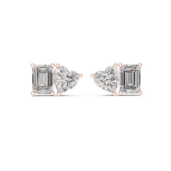 Shimmers Lab grown diamond Earrings set