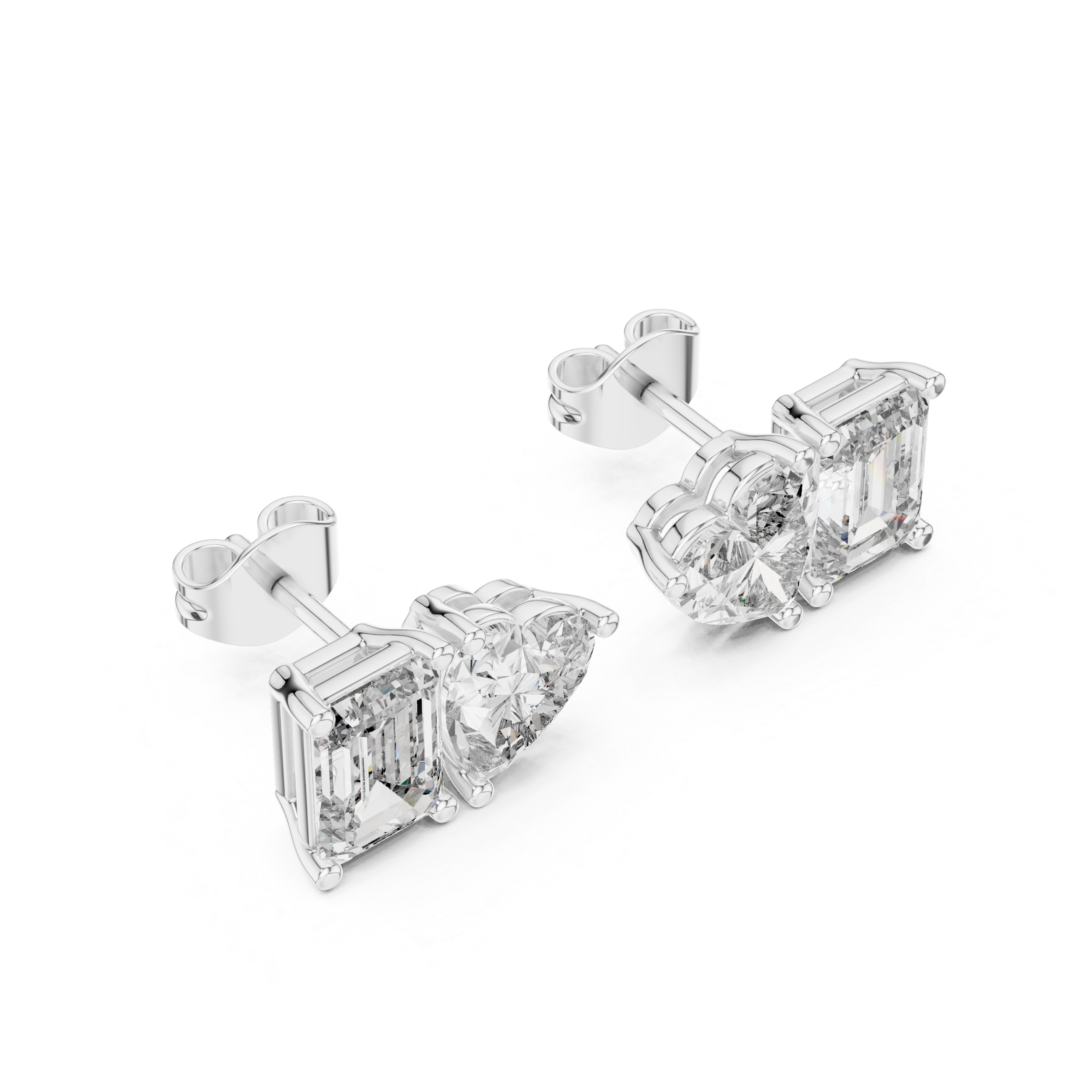 Shimmers Lab grown diamond Earrings set