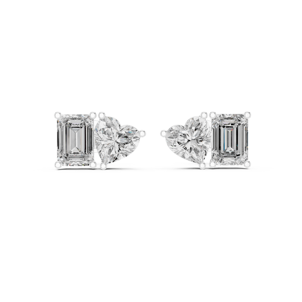 Shimmers Lab grown diamond Earrings set