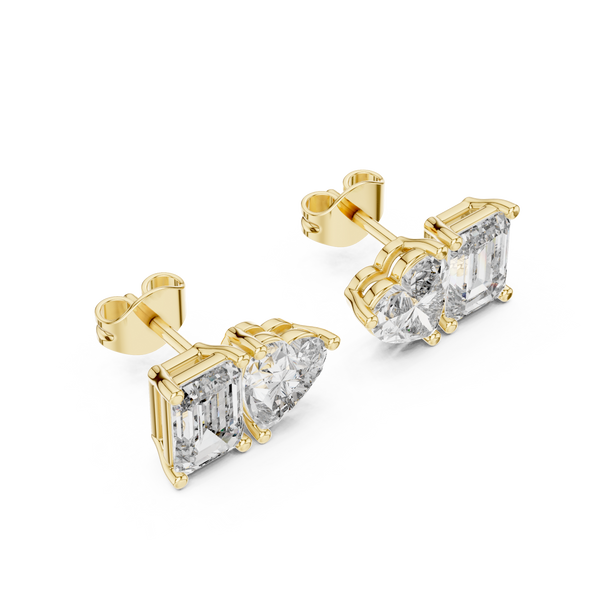 Shimmers Lab grown diamond Earrings set