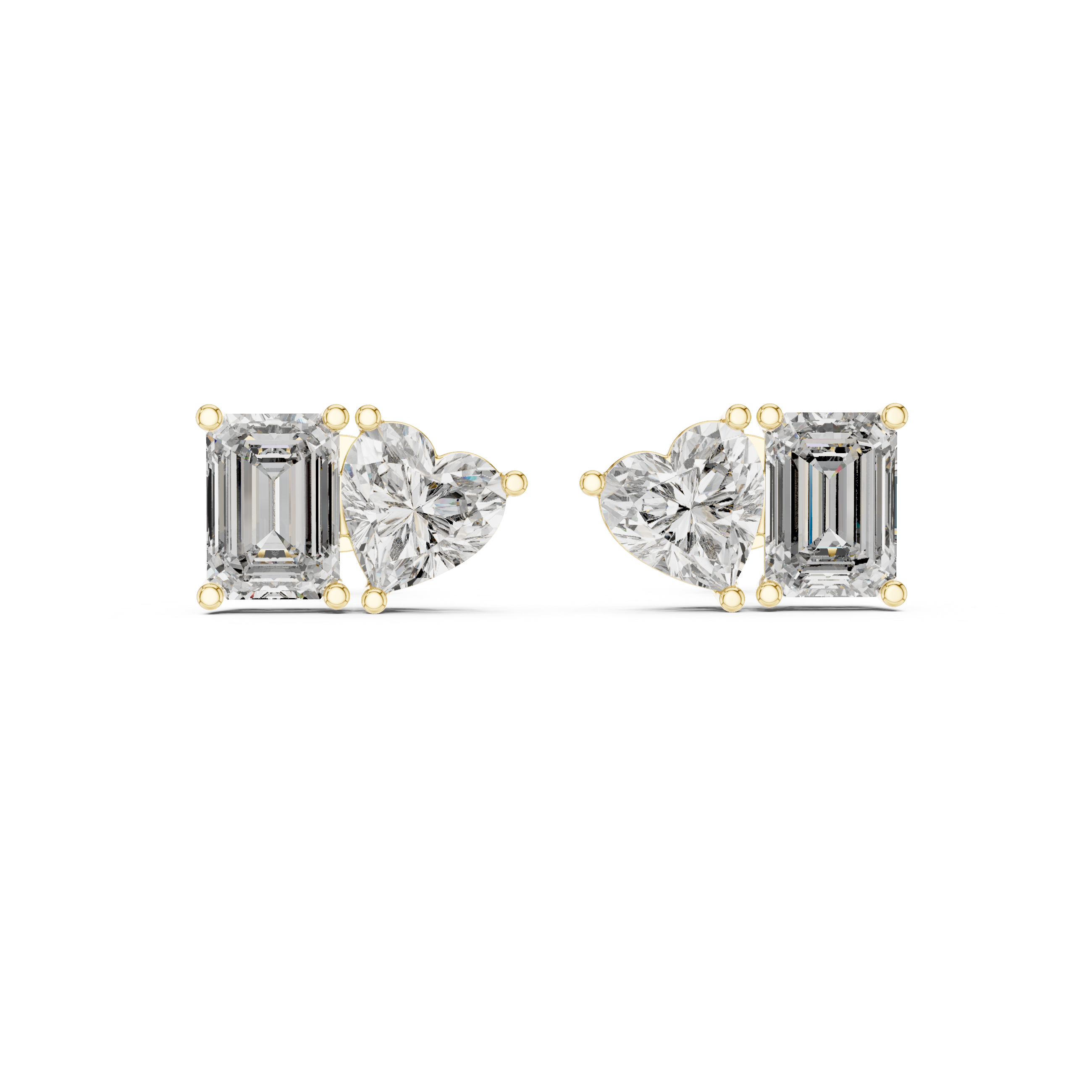 Shimmers Lab grown diamond Earrings set