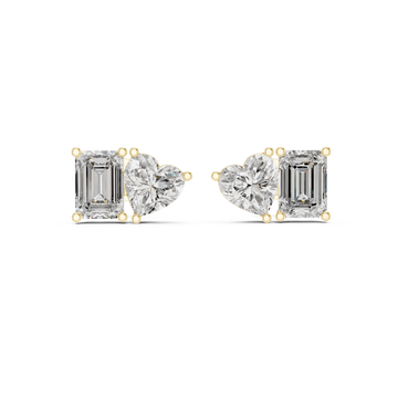 Shimmers Lab grown diamond Earrings set