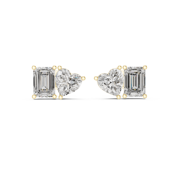 Shimmers Lab grown diamond Earrings set
