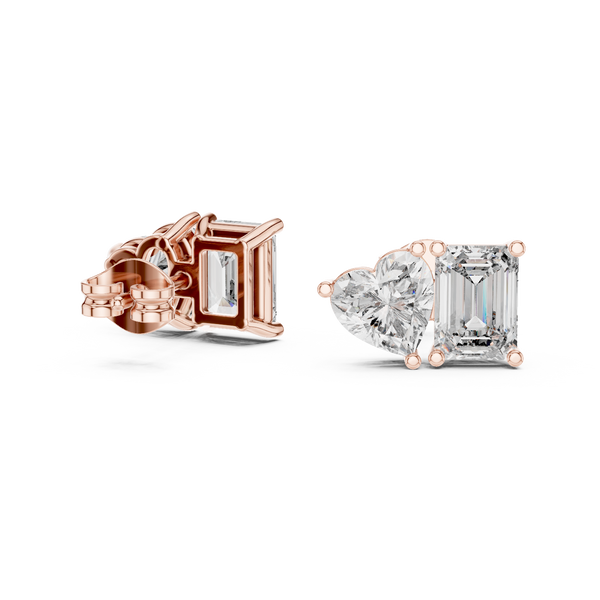 Shimmers Lab grown diamond Earrings set