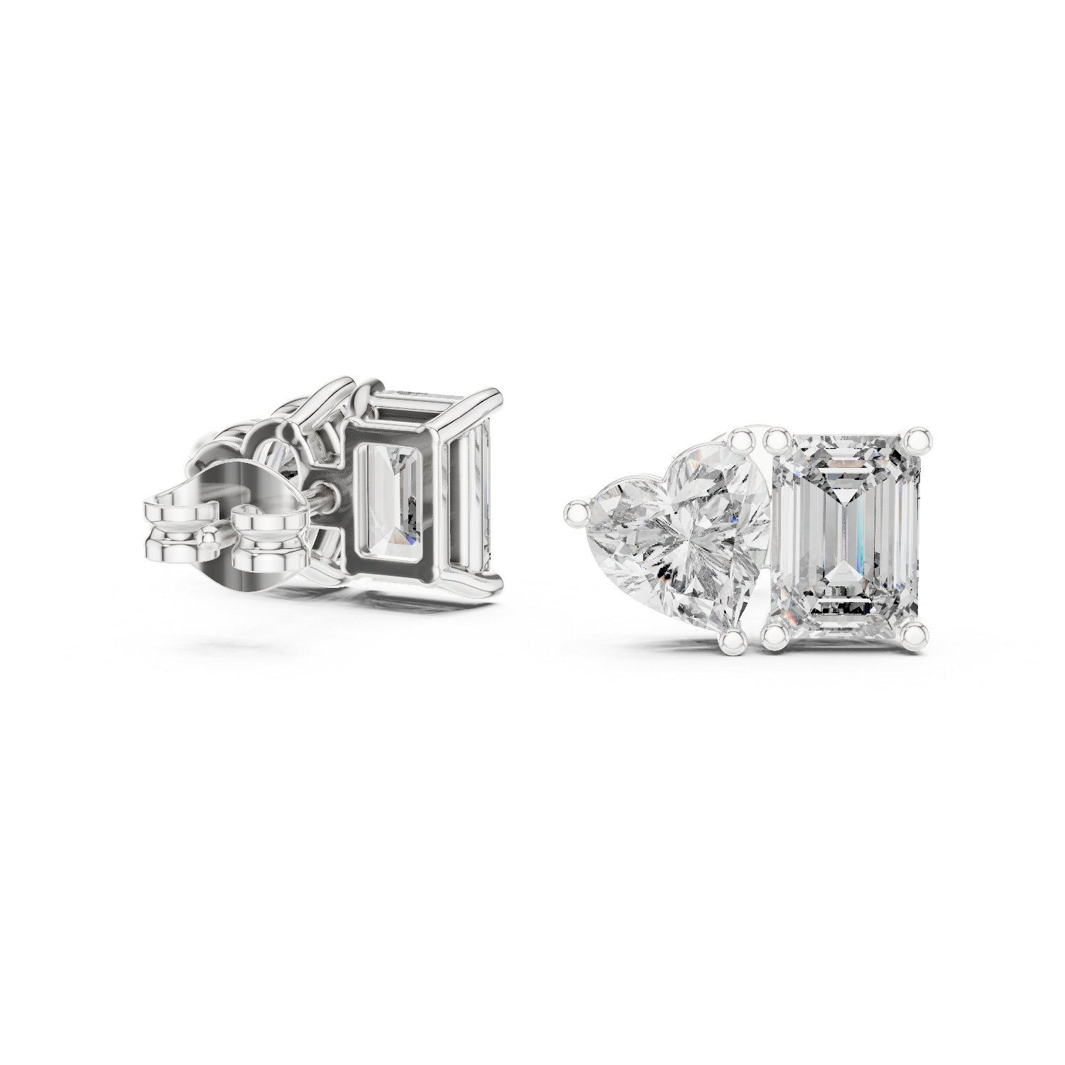 Shimmers Lab grown diamond Earrings set