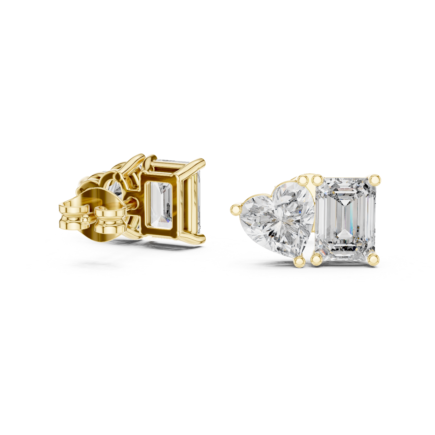 Shimmers Lab grown diamond Earrings set