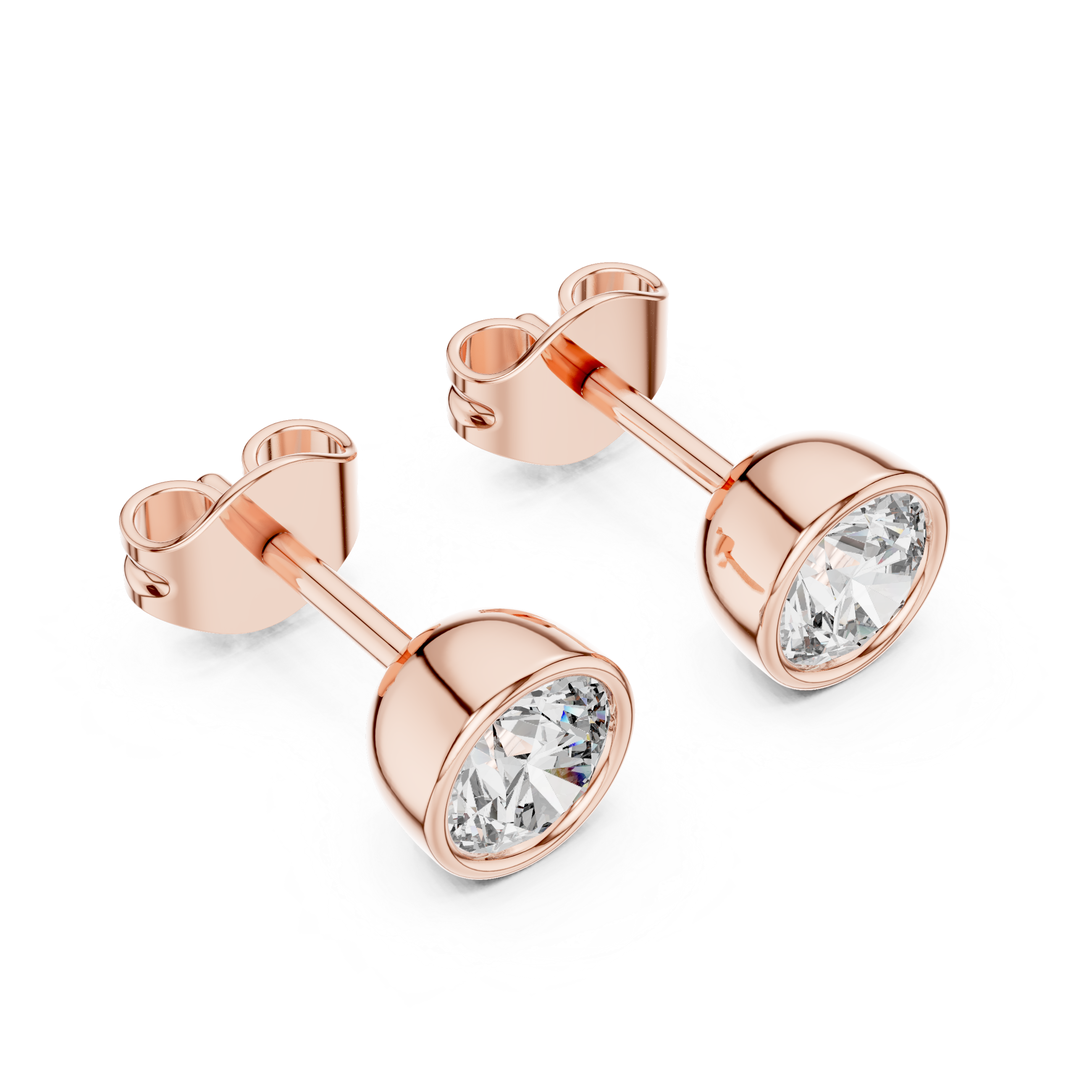 Moonlit Lab grown diamond Earrings design