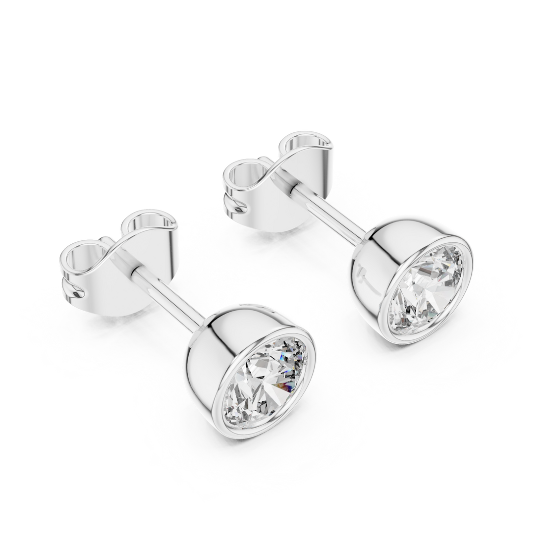 Moonlit Lab grown diamond Earrings design