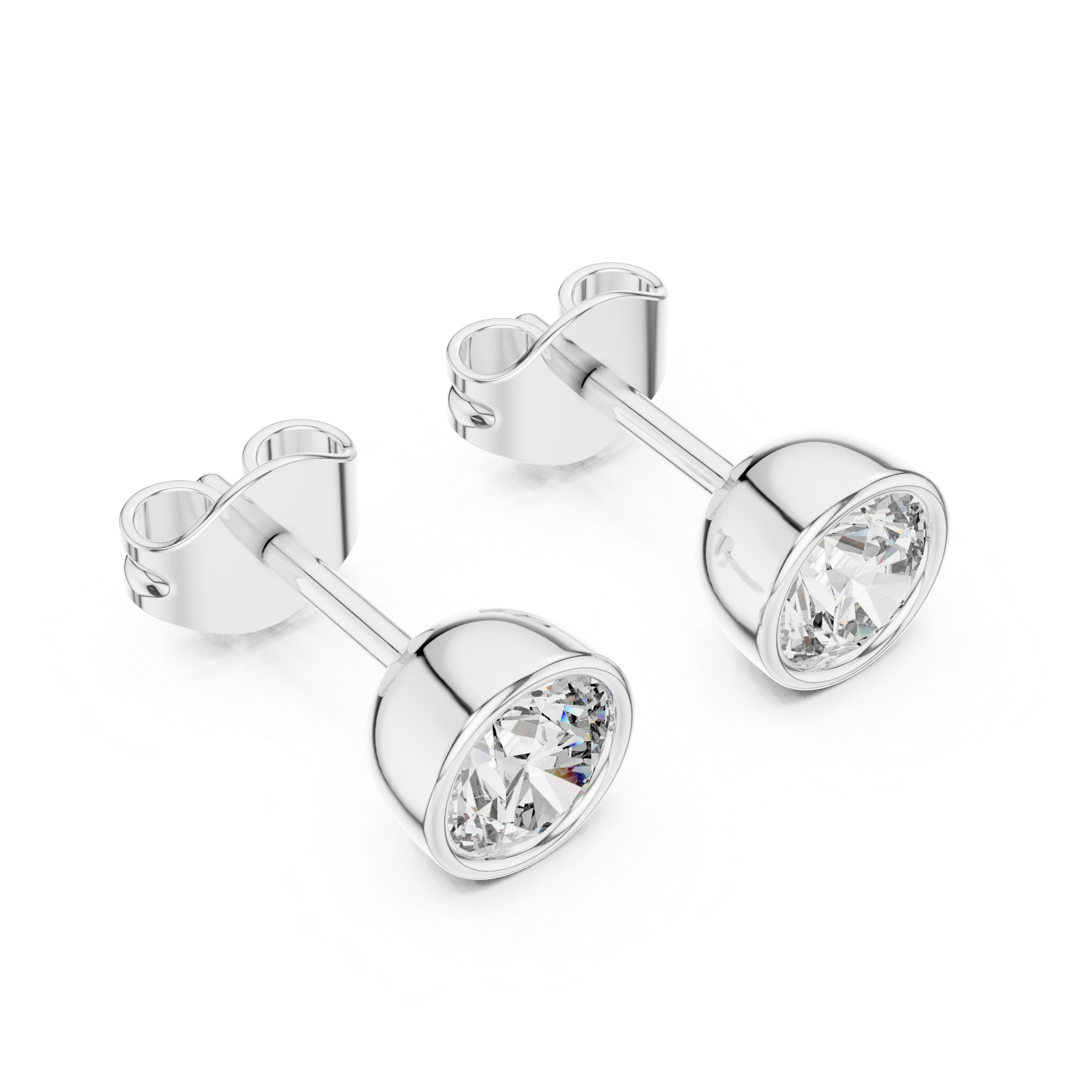 Moonlit Lab grown diamond Earrings design