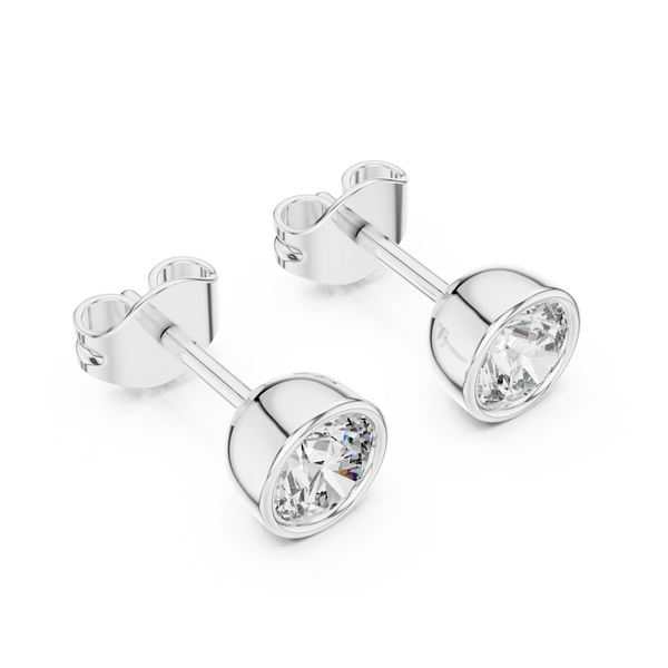 Moonlit Lab grown diamond Earrings design