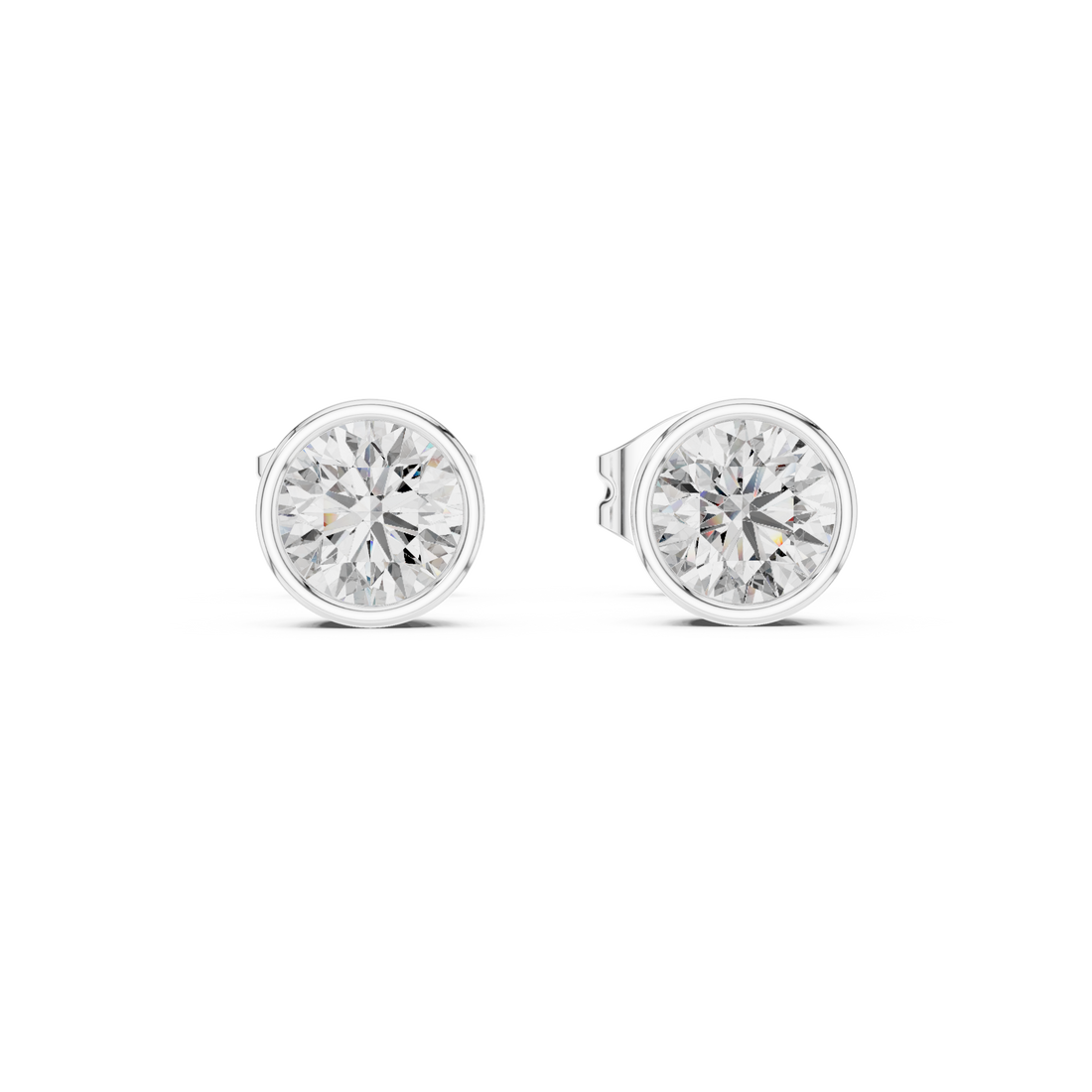 Moonlit Lab grown diamond Earrings design