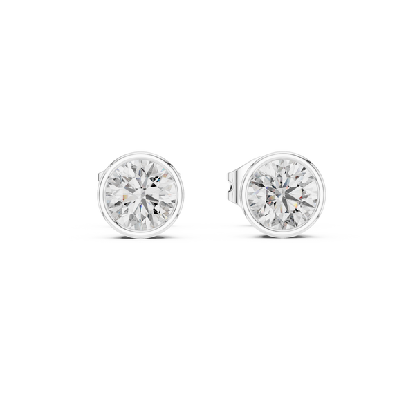 Moonlit Lab grown diamond Earrings design