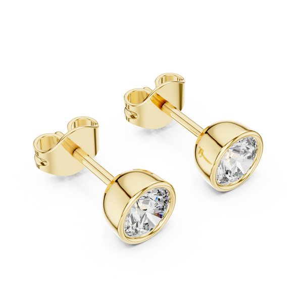 Moonlit Lab grown diamond Earrings design