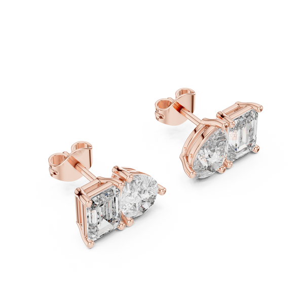 Gleam Lab grown diamond Earrings piece