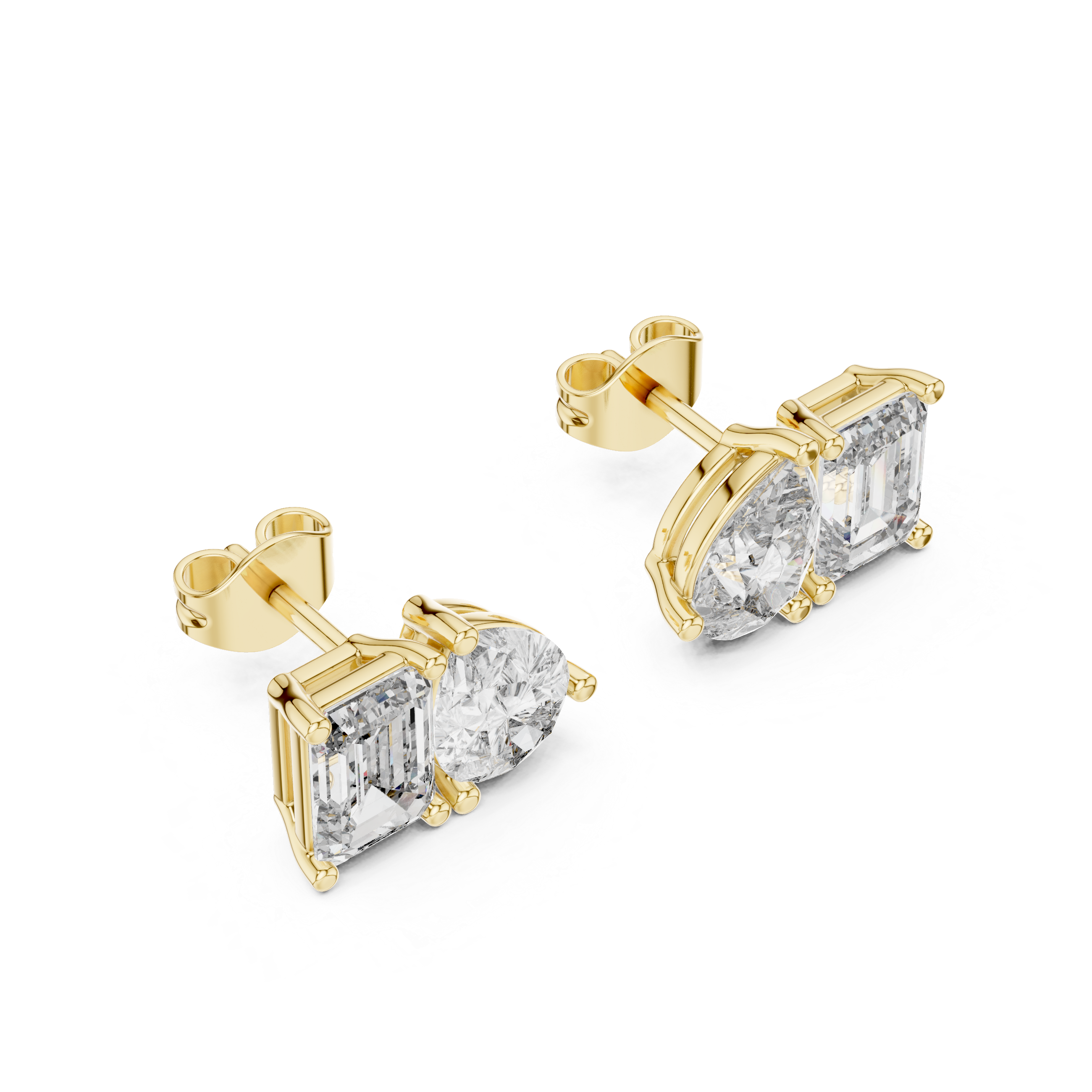 Gleam Lab grown diamond Earrings piece