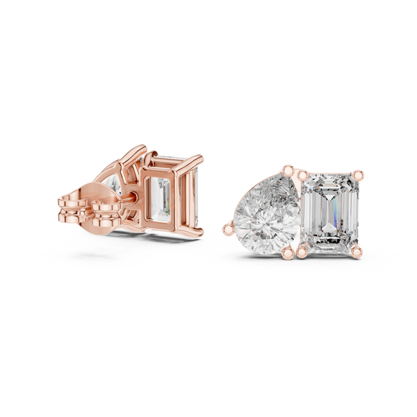 Gleam Lab grown diamond Earrings piece