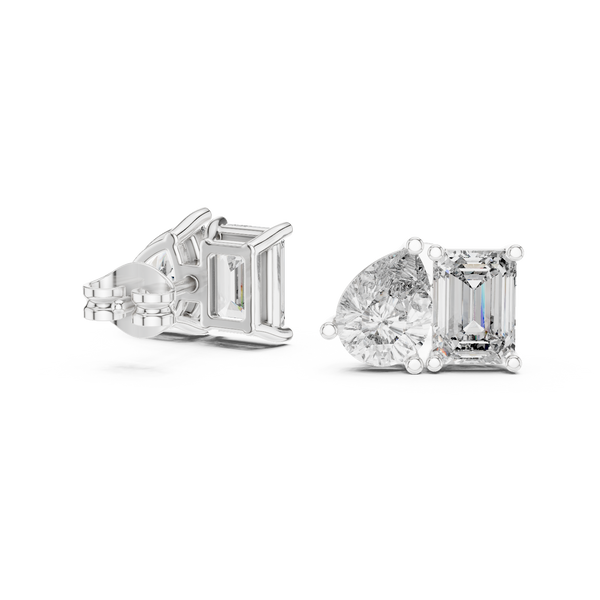 Gleam Lab grown diamond Earrings piece