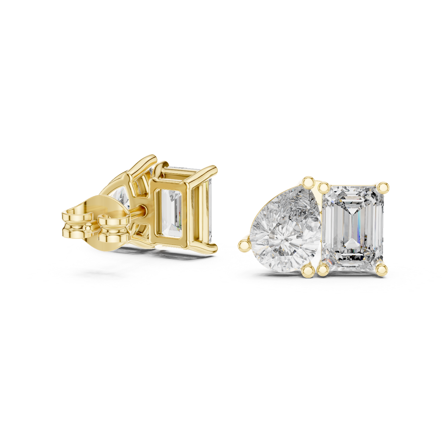 Gleam Lab grown diamond Earrings piece