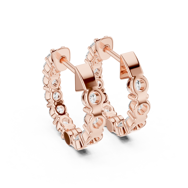 Aglow Lab grown diamond Earrings style