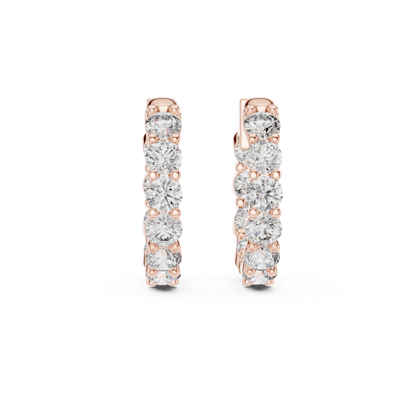 Aglow Lab grown diamond Earrings style