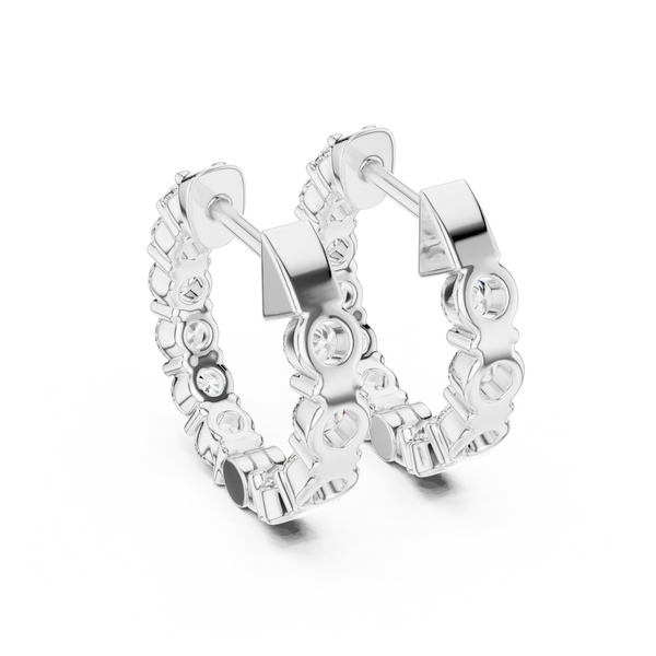 Aglow Lab grown diamond Earrings style