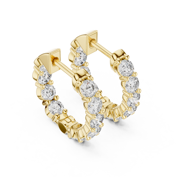 Aglow Lab grown diamond Earrings style