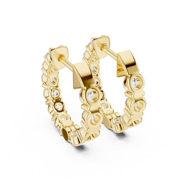 Aglow Lab grown diamond Earrings style