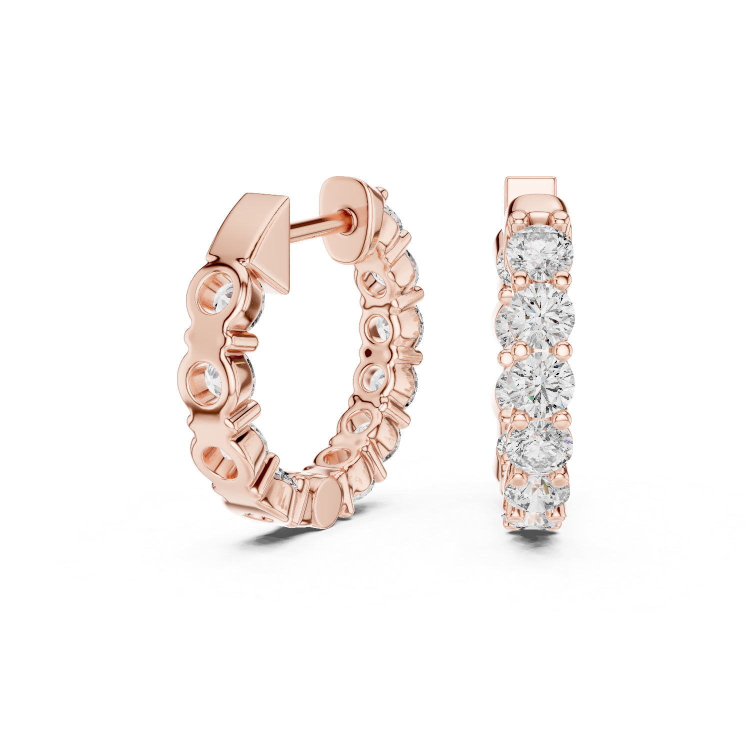 Aglow Lab grown diamond Earrings style