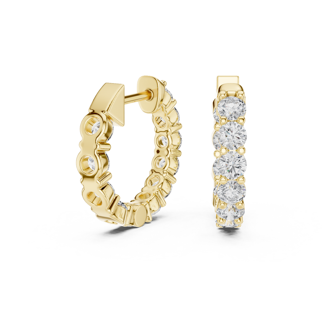 Aglow Lab grown diamond Earrings style