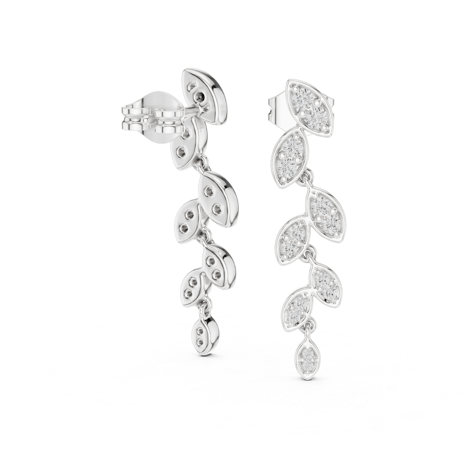 Incandescence Lab grown diamond Earrings design