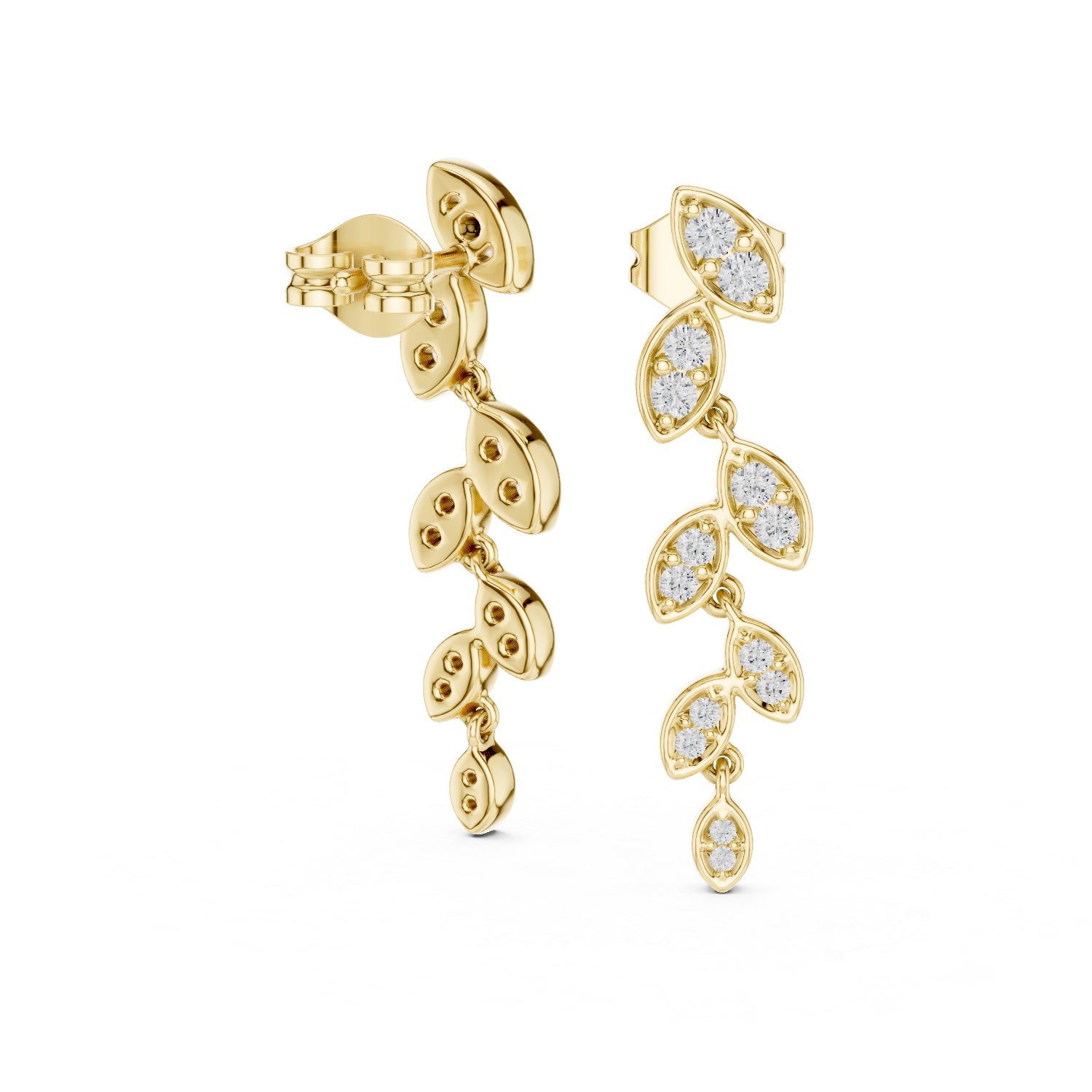 Incandescence Lab grown diamond Earrings design