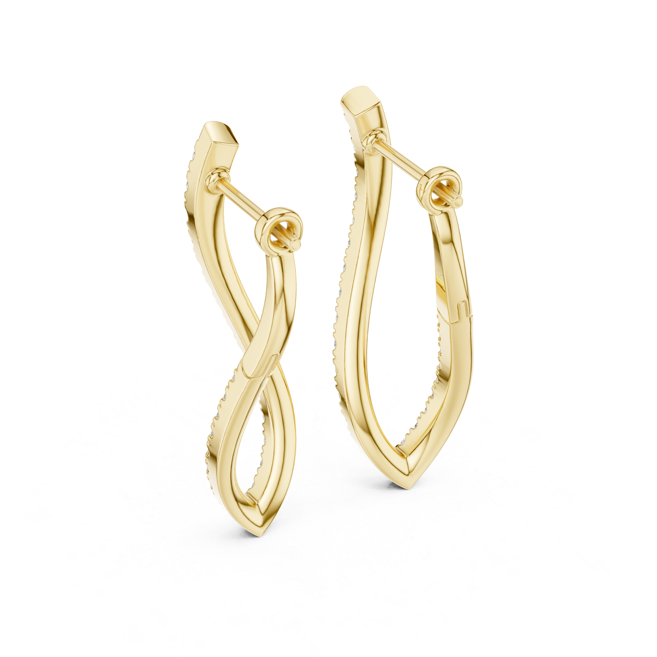 Glimmering Lab grown diamond Earrings style