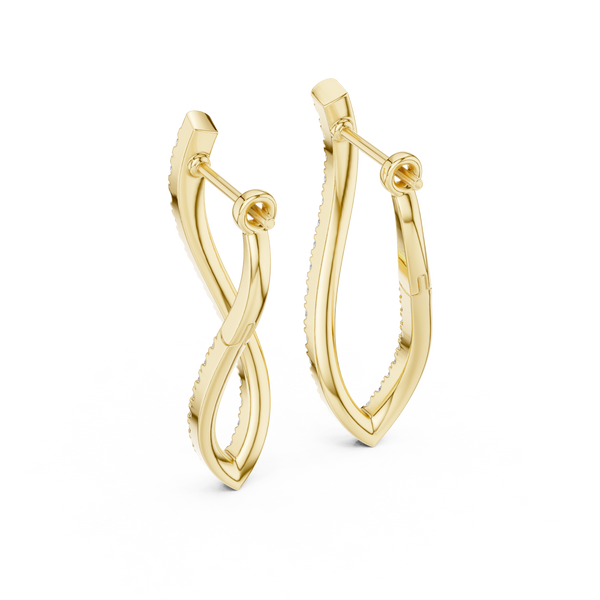Glimmering Lab grown diamond Earrings style