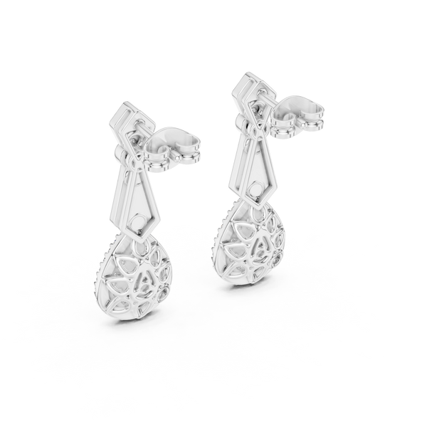 Starlit Lab grown diamond Earrings piece