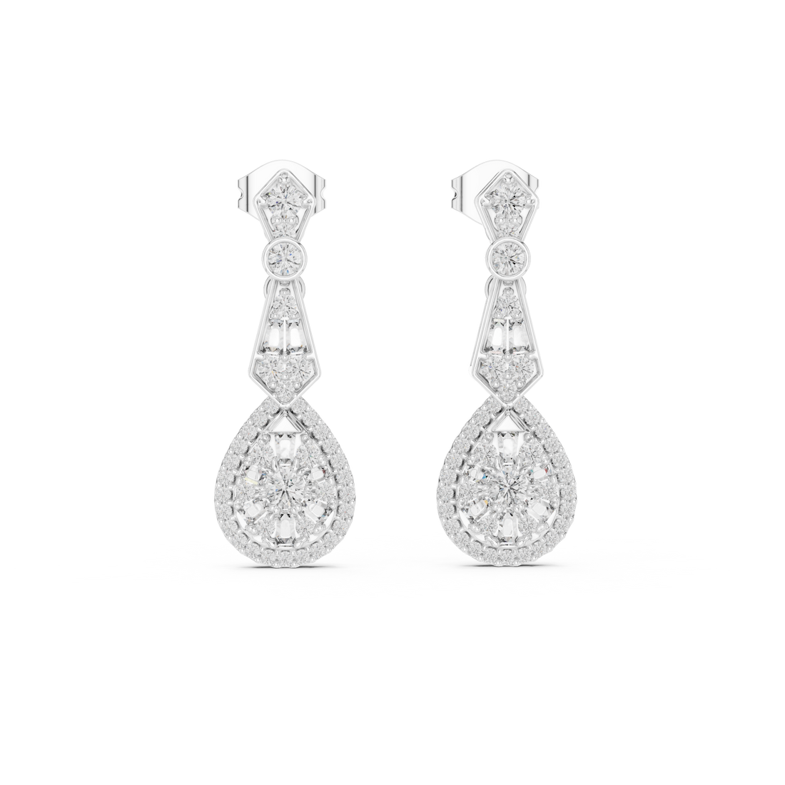 Starlit Lab grown diamond Earrings piece