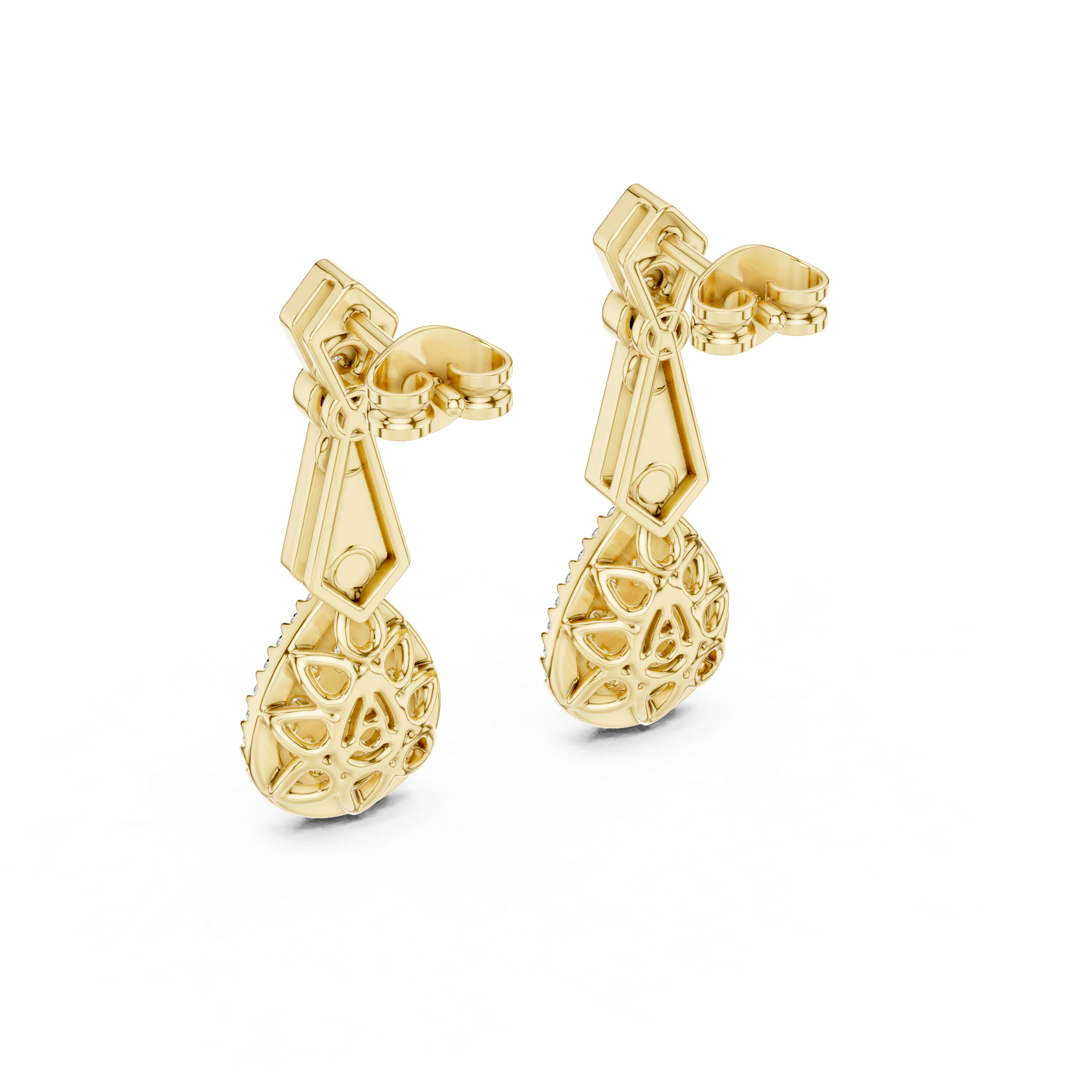 Starlit Lab grown diamond Earrings piece