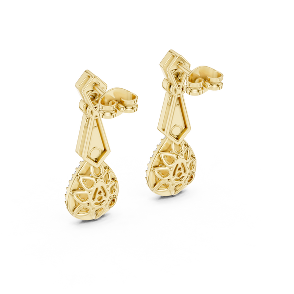 Starlit Lab grown diamond Earrings piece