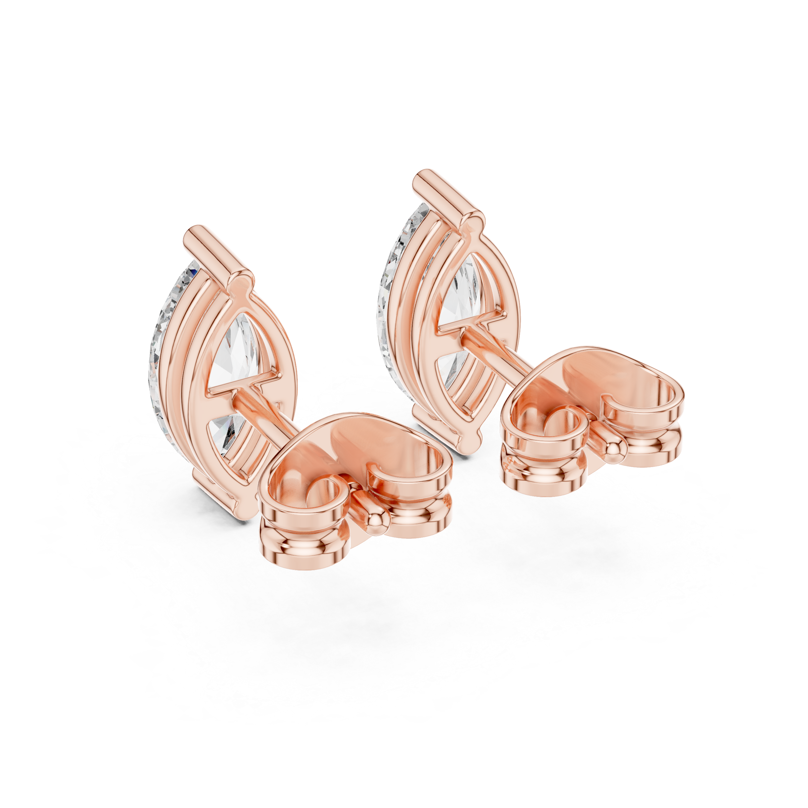 Coruscating Lab grown diamond Earrings piece