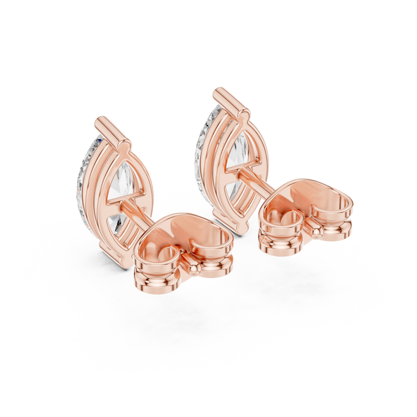 Coruscating Lab grown diamond Earrings piece