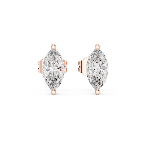 Coruscating Lab grown diamond Earrings piece