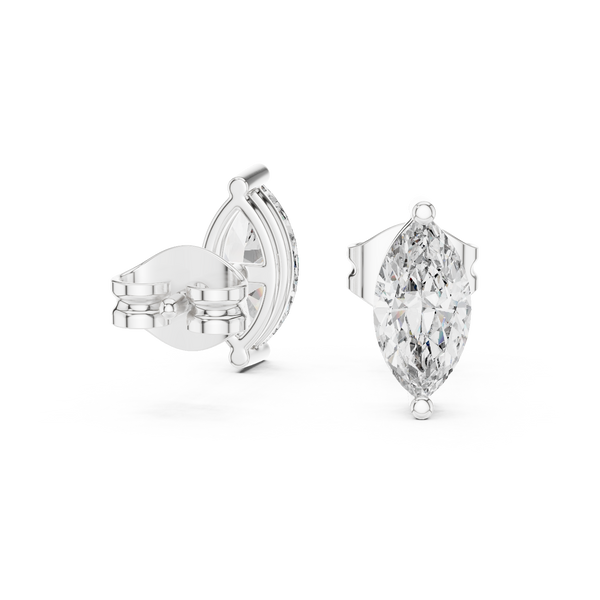 Coruscating Lab grown diamond Earrings piece