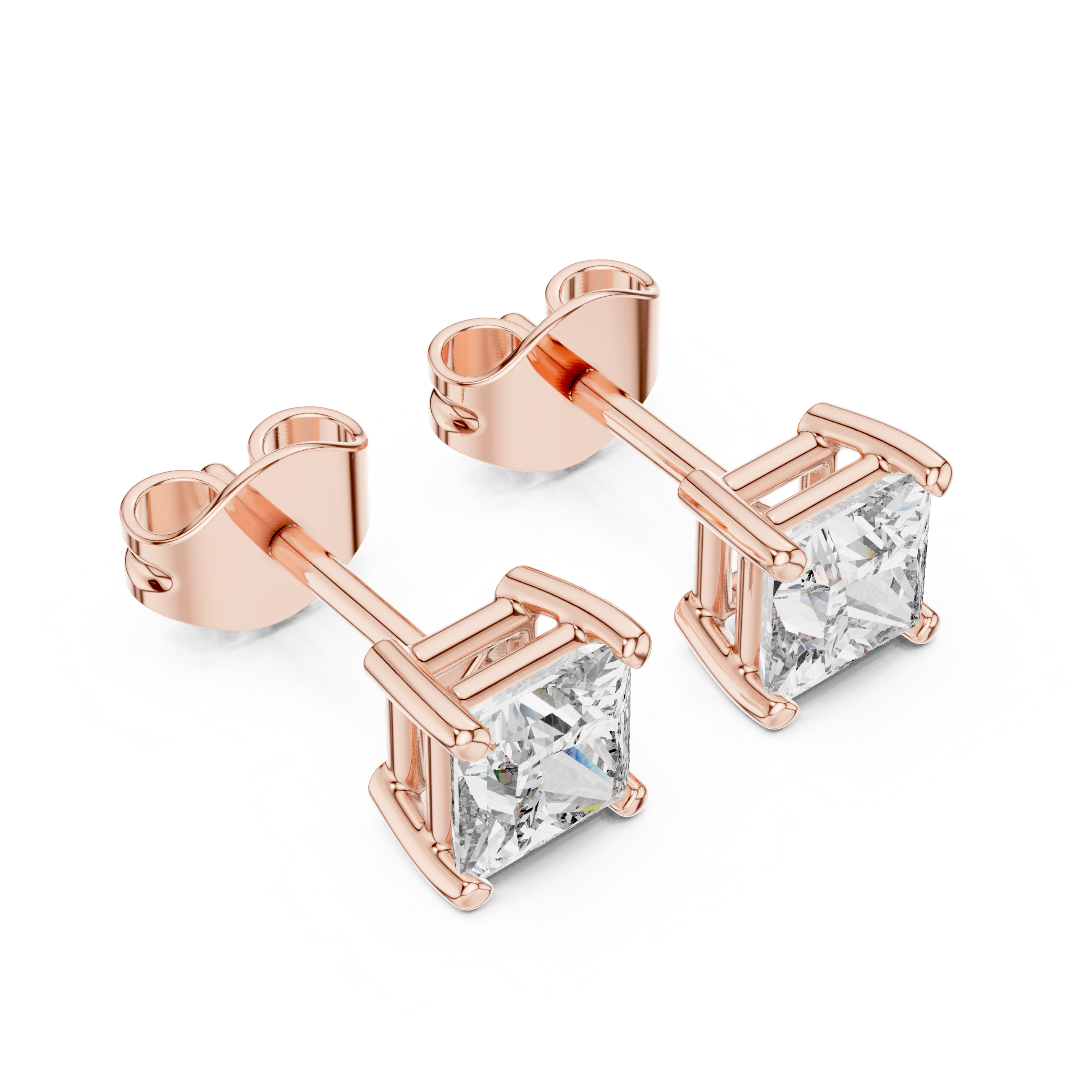 Tantalizing Lab grown diamond Earrings design