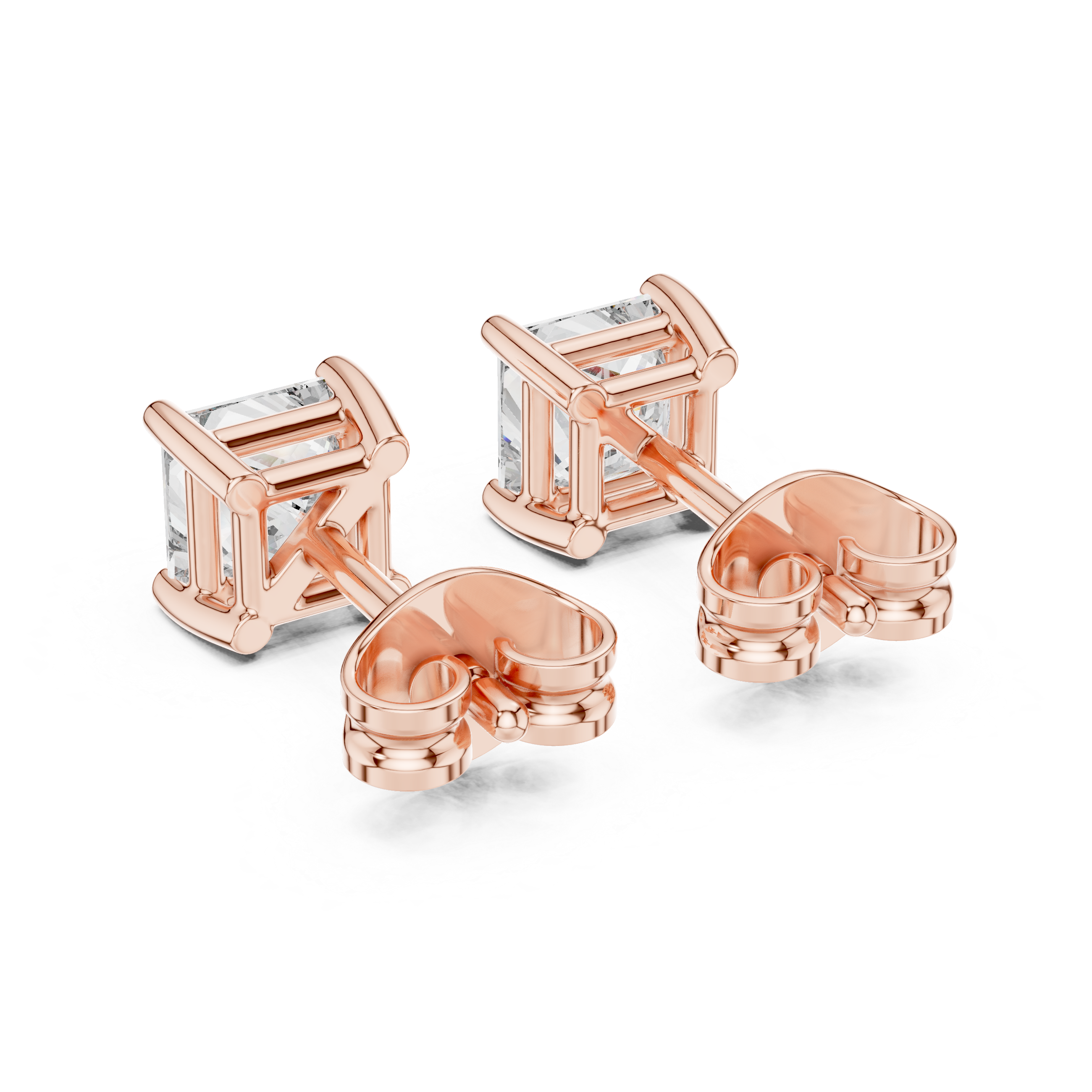 Tantalizing Lab grown diamond Earrings design