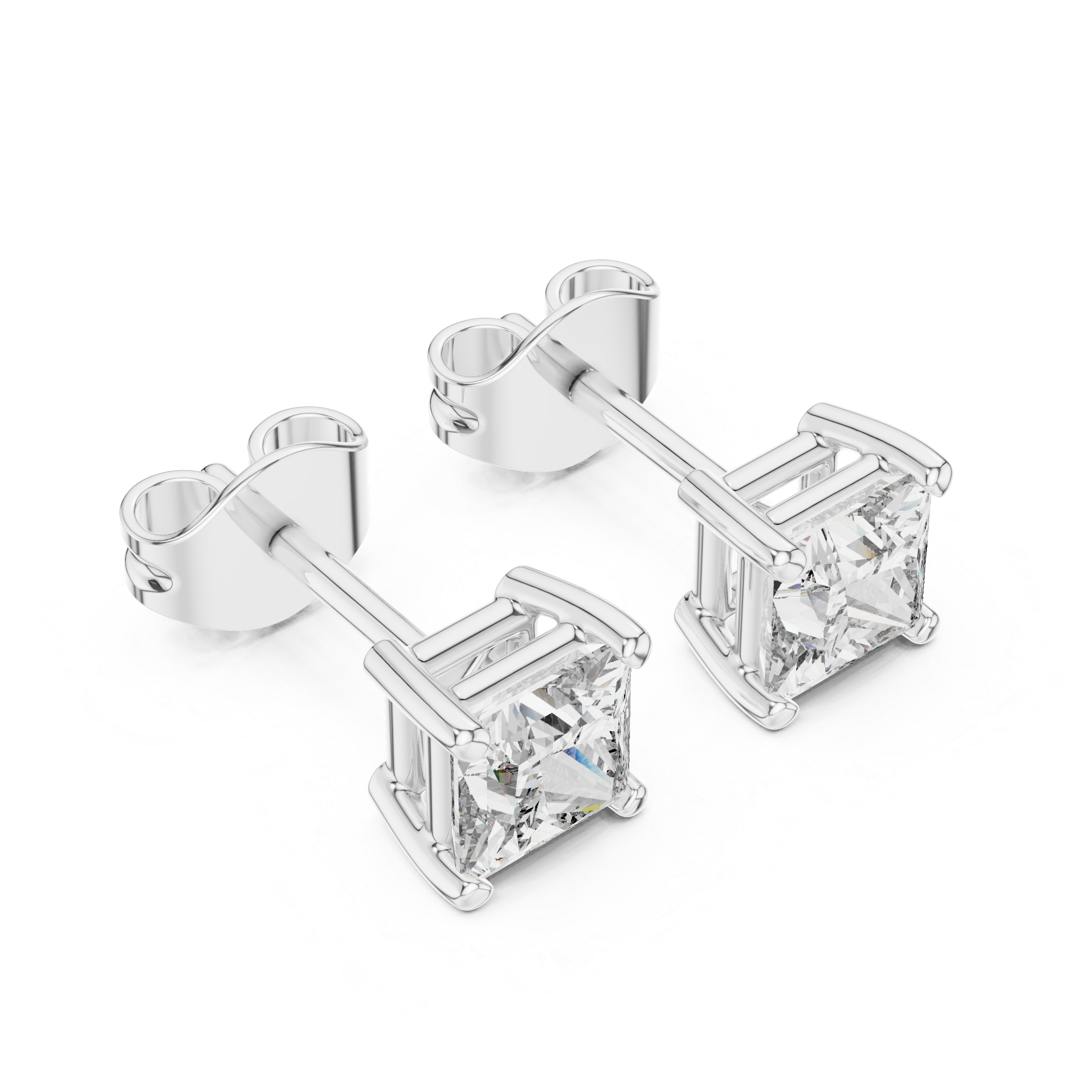 Tantalizing Lab grown diamond Earrings design