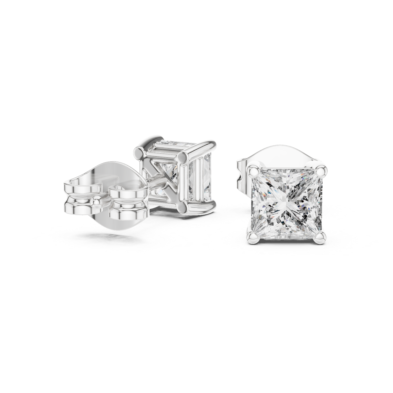 Tantalizing Lab grown diamond Earrings design
