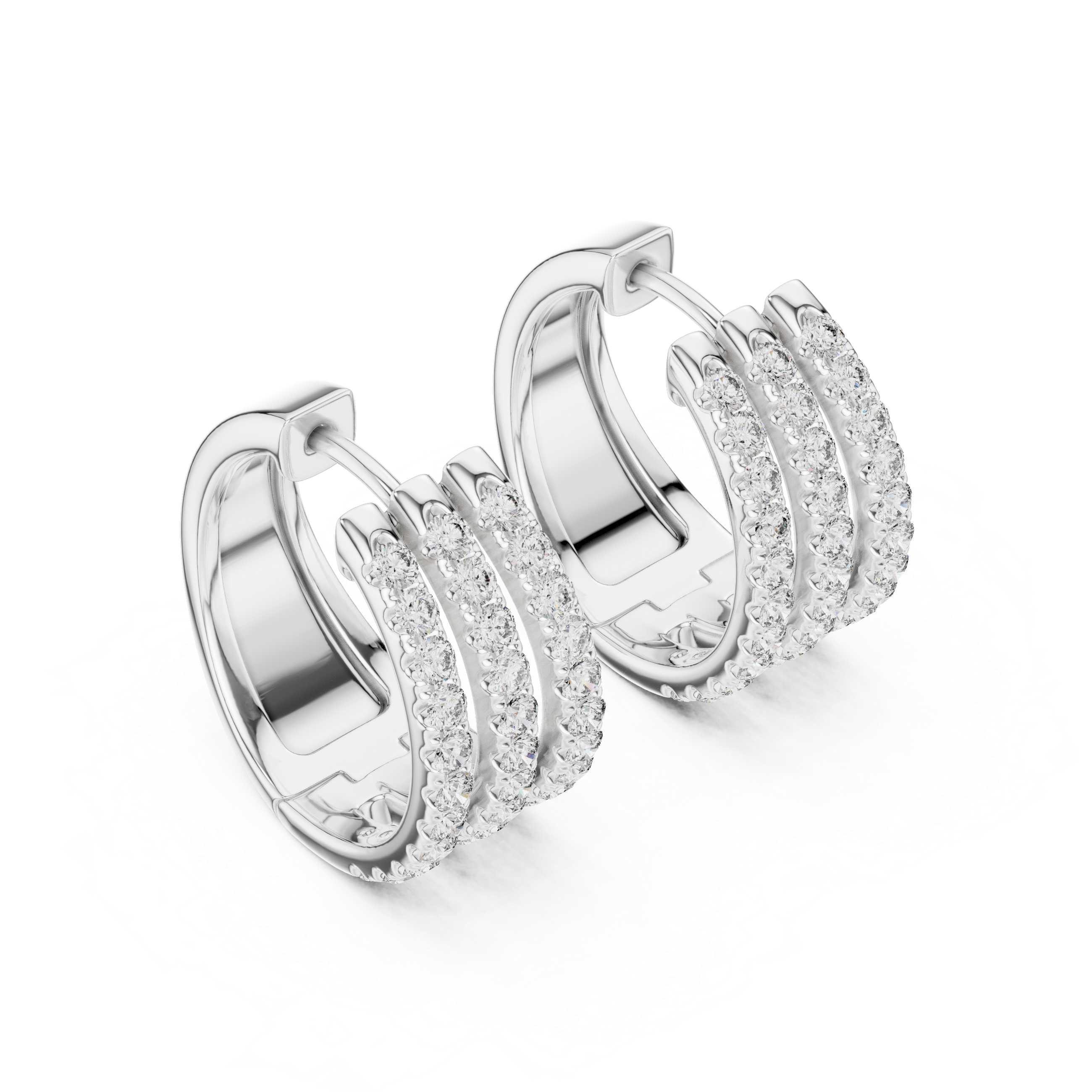 Gleams Lab grown diamond Earrings design