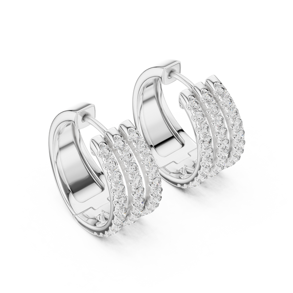 Gleams Lab grown diamond Earrings design