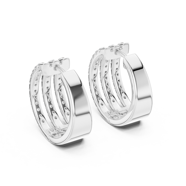 Gleams Lab grown diamond Earrings design